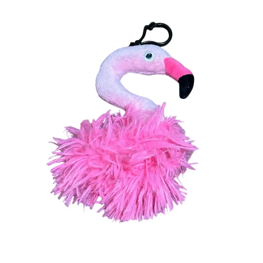 Pink Flamingo Mini Plush 6” inches Fluffy Eyes Tush Dan Dee Collectors Choice
